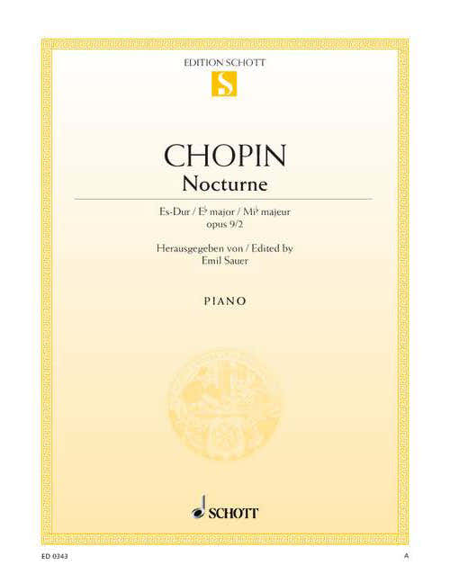 Chopin - Nocturne Mib Maggiore Op. 9/2 - Pianoforte