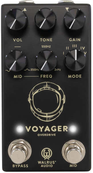 Walrus Audio Voyager MKII Overdrive nero