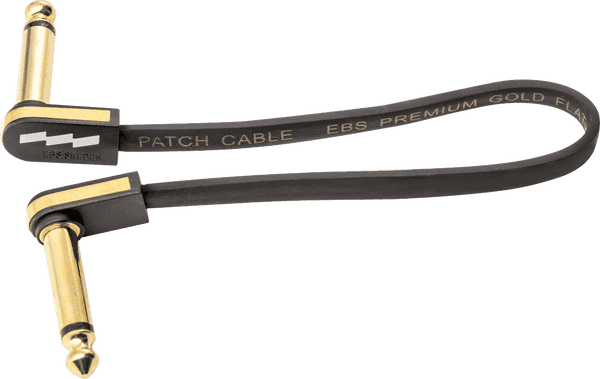 Cavo Patch per Chitarra 18 CM Compatto Oro