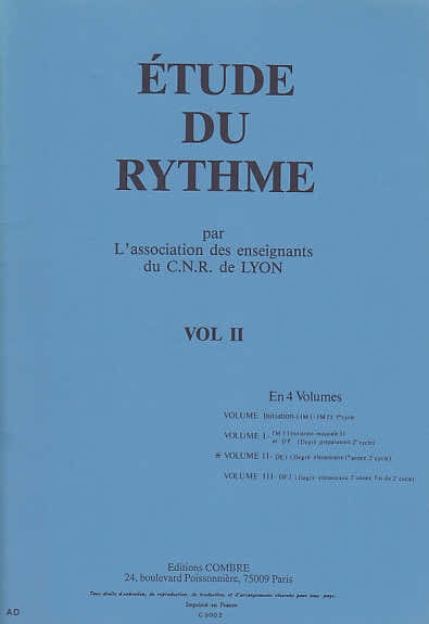CNR de Lyon - Studio del ritmo Vol.2