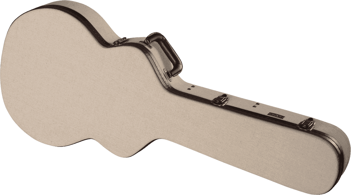 Custodia Semi-Hollow Deluxe in Legno Beige - GW