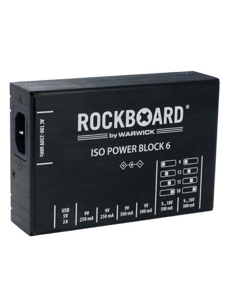 Power Block Iso V6 IEC 9 A 18V 100/230 Volt