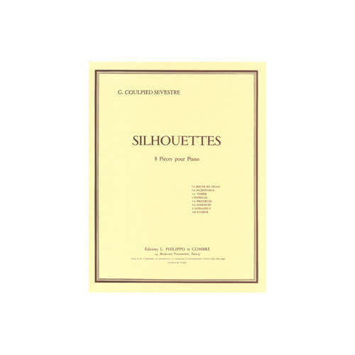 Coulpiedsevestre - Silhouettes (8 Pièces) - Piano