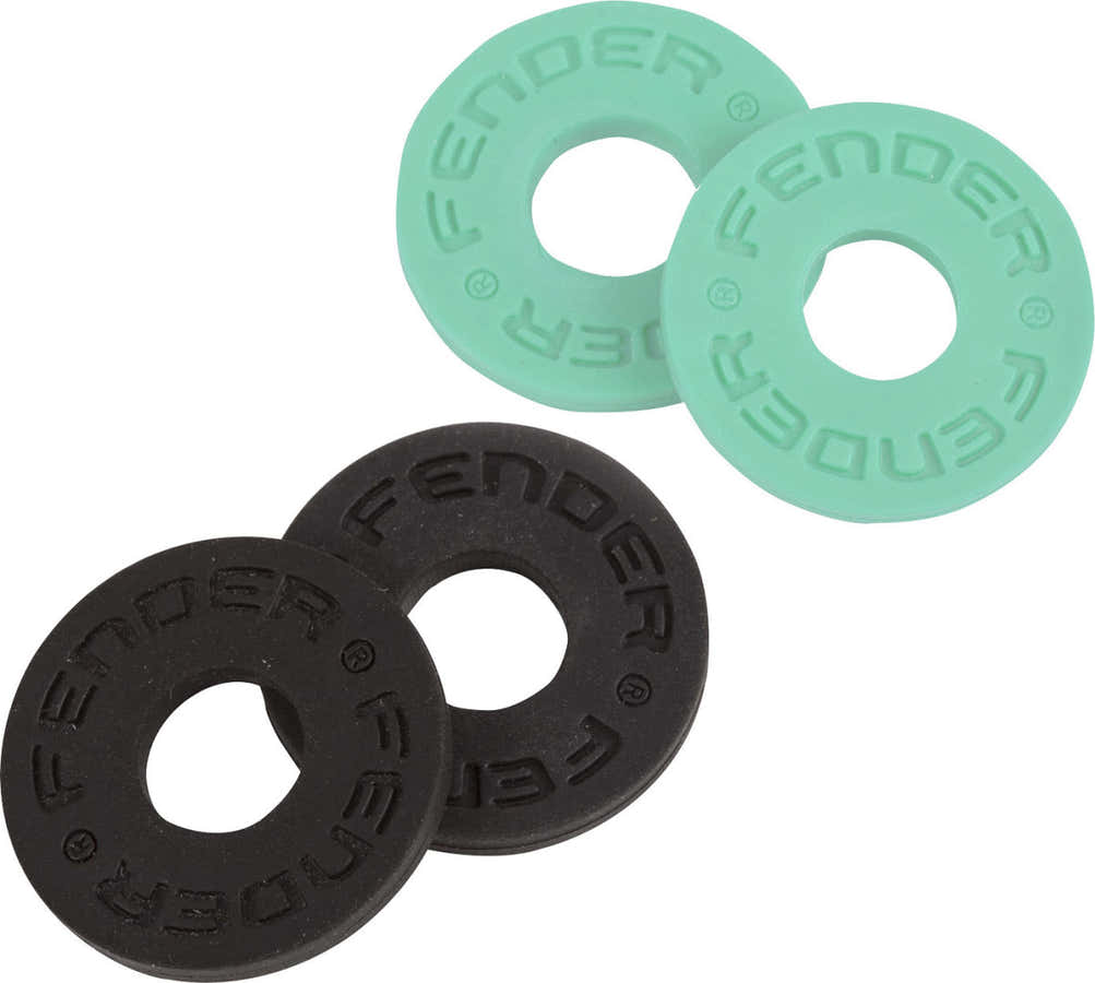 Confezione da 4 blocchi per tracolla Nero (2) e Verde Surf (2)