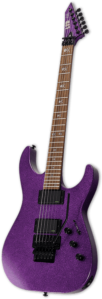 Ltd Kirk Hammett Model 602 Glitter Purple
