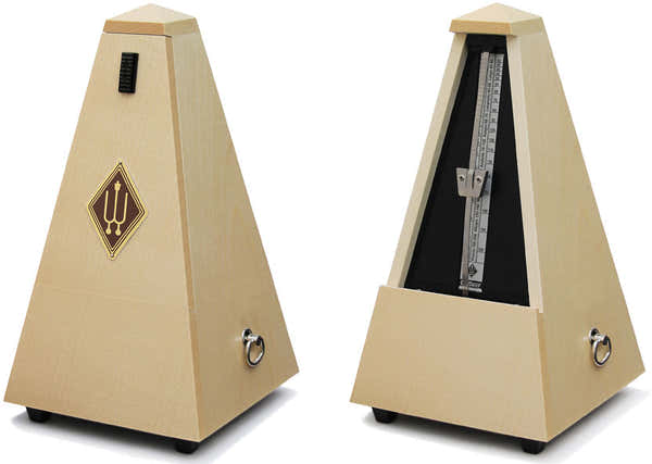 Wittner METRONOME PYRAMIDAL MAPLE NATURAL MATT MAPLE 807A