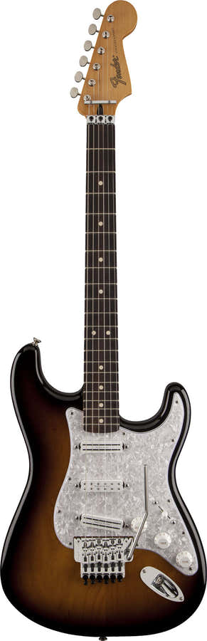 Stratocaster firmata da Dave Murray RW Sunburst a 2 colori
