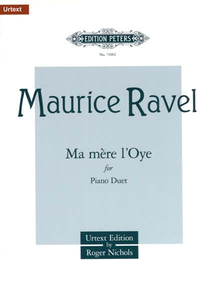 Edition Peters Ravel Maurice - Ma Mere L'oye - Piano 4 Hands