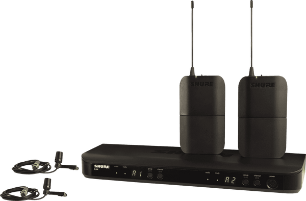 Shure BLX188E-CVL-M17 - SISTEMA HF A DOPPIO STRATO