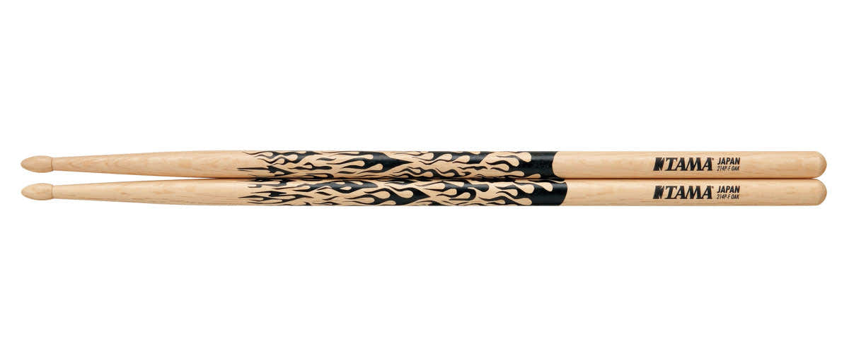 5A-F - RYTHMIC FIRE - DRUMSTICK JAPANESE OAK - 14MM - SMALL TIP
