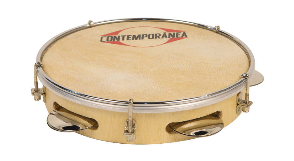 C-PB8-01 - Pandeiro Serie Pro 8" - Pelle Animale