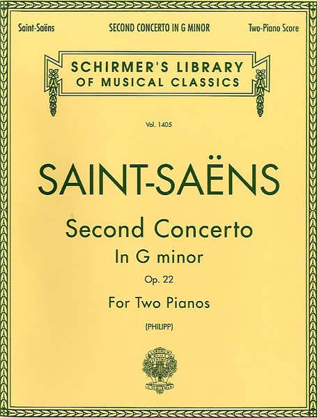 Camille SAINT-saens Piano Concerto No.2 In G Minor Op.22 - Two Pianos