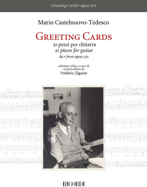 Greeting Cards - 21 pezzi per chitarra