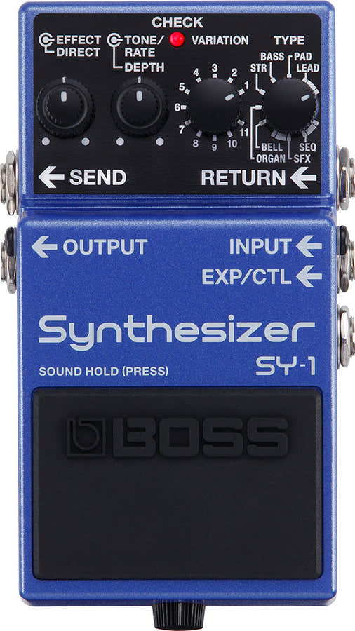 SY-1 Sintetizzatore per chitarra a pedale compatto