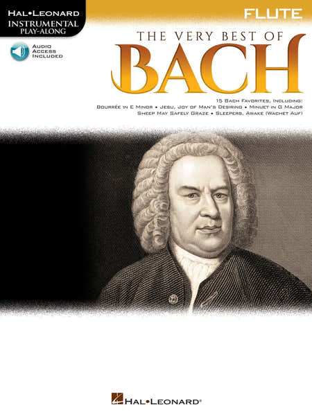 Hal Leonard The Very Best Of Bach - Flute Play Along