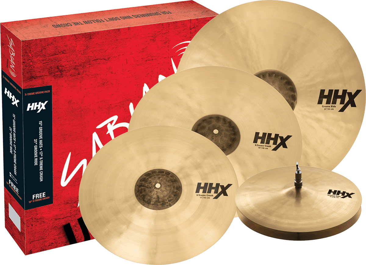 HHX Set Armonico X-treme Groove Pack 1589XN-15 +9 GIORNI PROVA DRUMEO