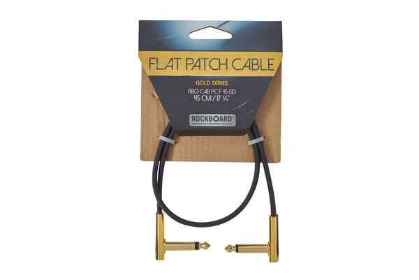 Cavo patch piatto della serie Gold CAB-pc-F-45-gd