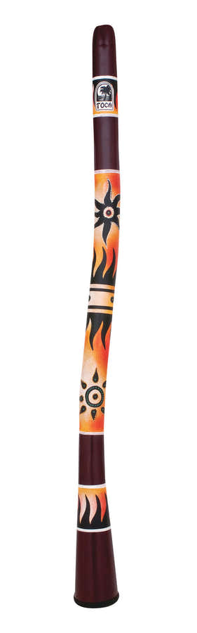 CURVED DIDGERIDOO - TRIBAL SUN DIDG-CTS