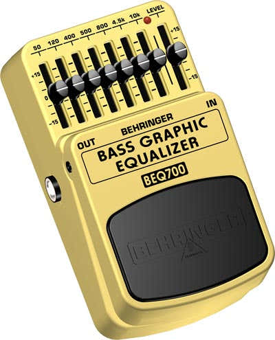 Equalizzatore grafico per basso BEQ700