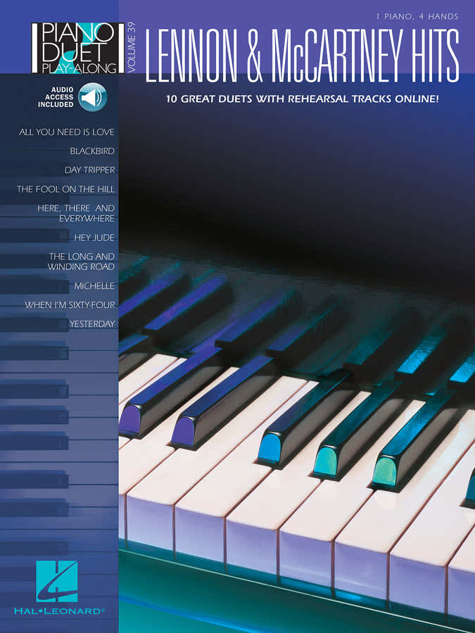 LENNON & MCCARTNEY - PIANO DUET PLAY ALONG VOL.39 + audio online