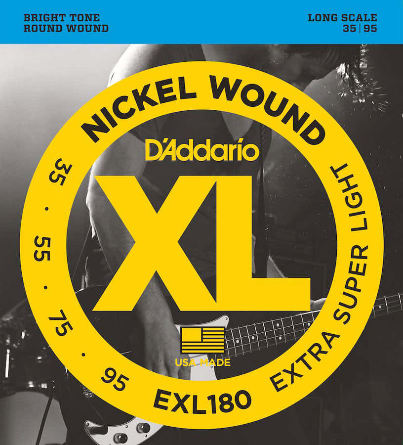 EXL180 Avvolte in nickel scala extra lunga superleggere 35-95