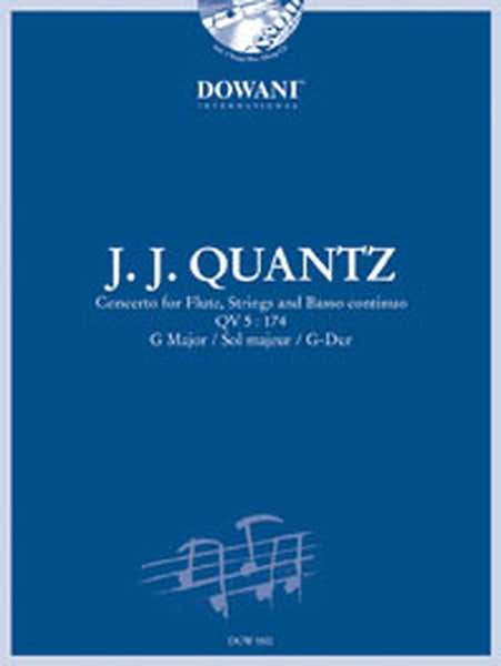 Dowani Quz J.J. - Concerto Qv 5 : 174 In G Major - Flute Traversiere Bc