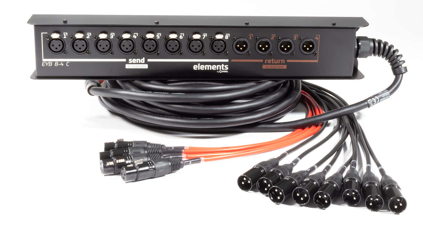 Stagebox 8 Ingressi 4 Uscite XLR 15 M