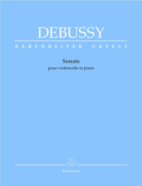 Debussy Claude - Sonate - Violoncelle Piano