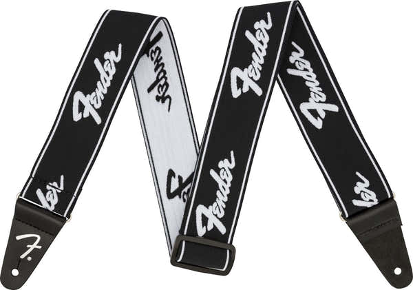 Weighless 2" Tracolla Running Logo Nera/Bianca