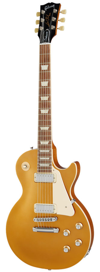 Les Paul Deluxe 70s top senza fiammatura Goldtop Original