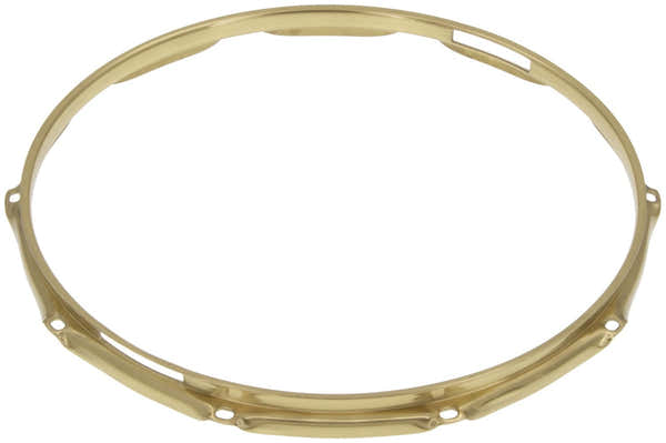Sparedrum HB25-14-10SBR - Cerchio 14" 10 Tiranti Lato Risonante Ottone Super Tripla Flangia 2.5mm