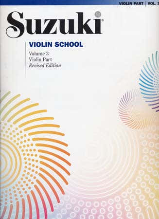 Suzuki Violin School Parte di violino Vol.3 Edizione riveduta - Violino