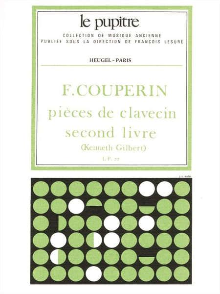 Heugel Couperin F. - Pieces De Clavecin - Livre 2