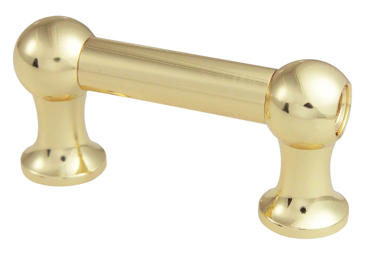 Blocchetto Tubolare - 38mm - Ottone - A Singolo Tirante (X1)