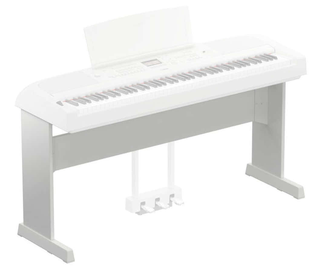 Supporto per tastiera L-300 Bianco
