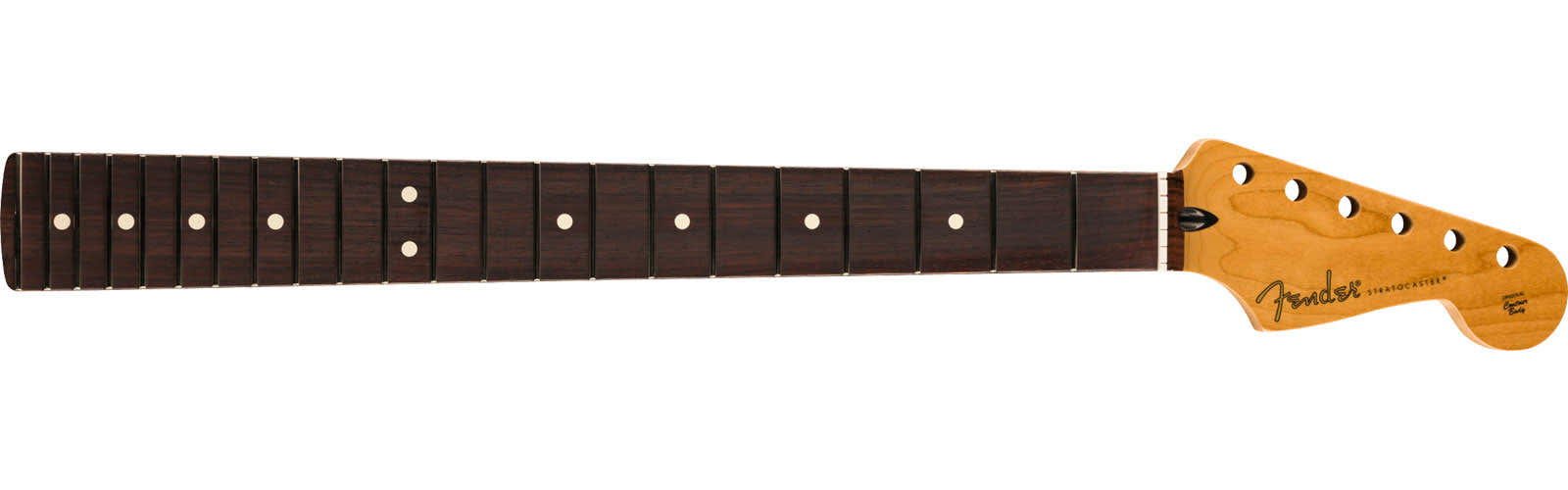 Satin Manico Fat Strat in Acero tostato, 22 Medium Jumbo , 9.5, RW, Forma U