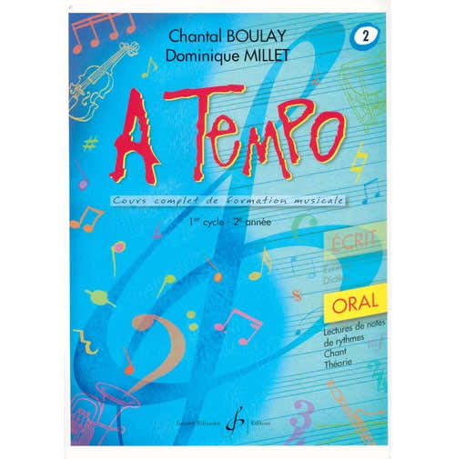 Billaudot A Tempo : Oral Vol.2- Boulay, Millet