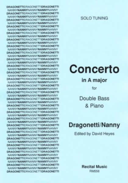 Dragonetti / Nanny - Concerto A Major (solo Tuning) - Contrebasse & Piano