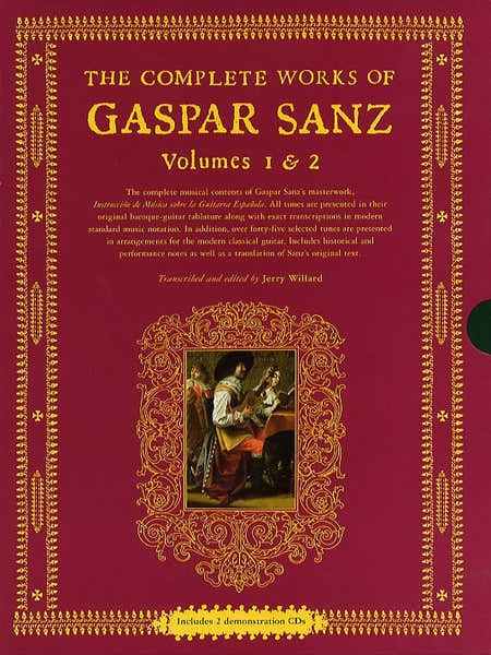 COMPLETE WORKS OF GASPAR SANZ BKSLPCSE - GUITAR