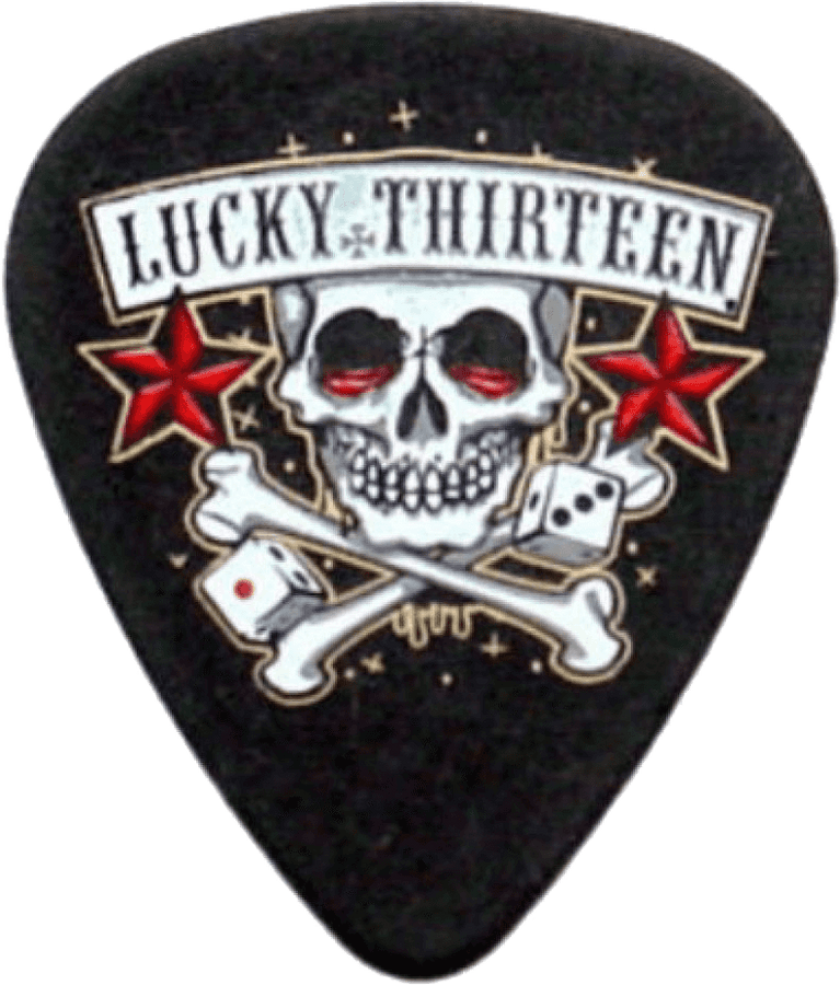 36 x 0,73mm Lucky 13 Serie II Nero #11 Skull Dice
