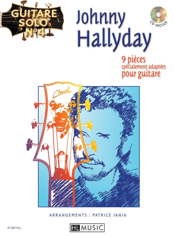 Hallyday - Guitare Solo No.4 - Chant et Guitare