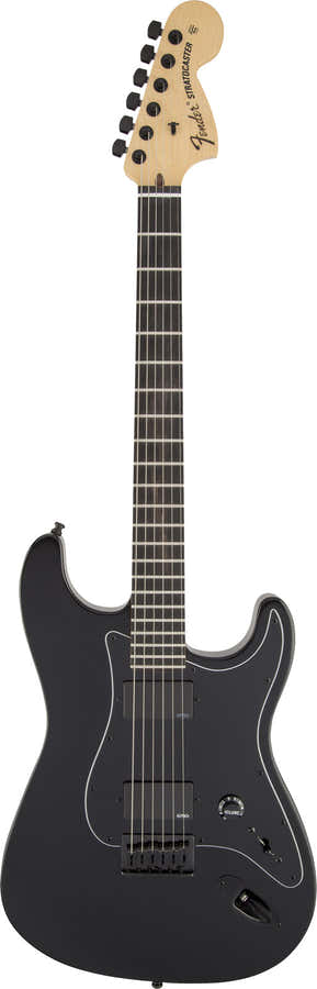 Stratocaster firmata da Jim Root Ebo Nero opaco