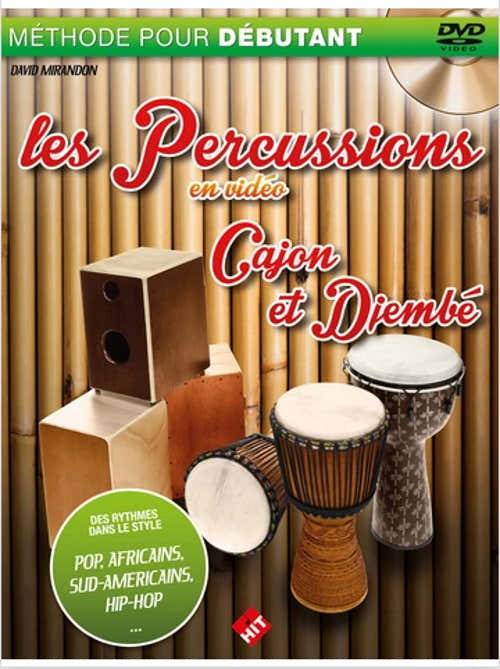 Mirandon D. - Percussioni in video Libro + DVD - Djembé e cajón