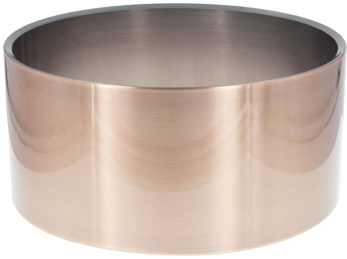 Sbbc14065St 14" X 6.5" Fusto In Ottone Con Finitura In Rame Spazzolato Rullante