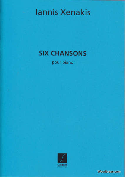 Salabert Xenakis I. - Six Chansons Pour Piano (1951)