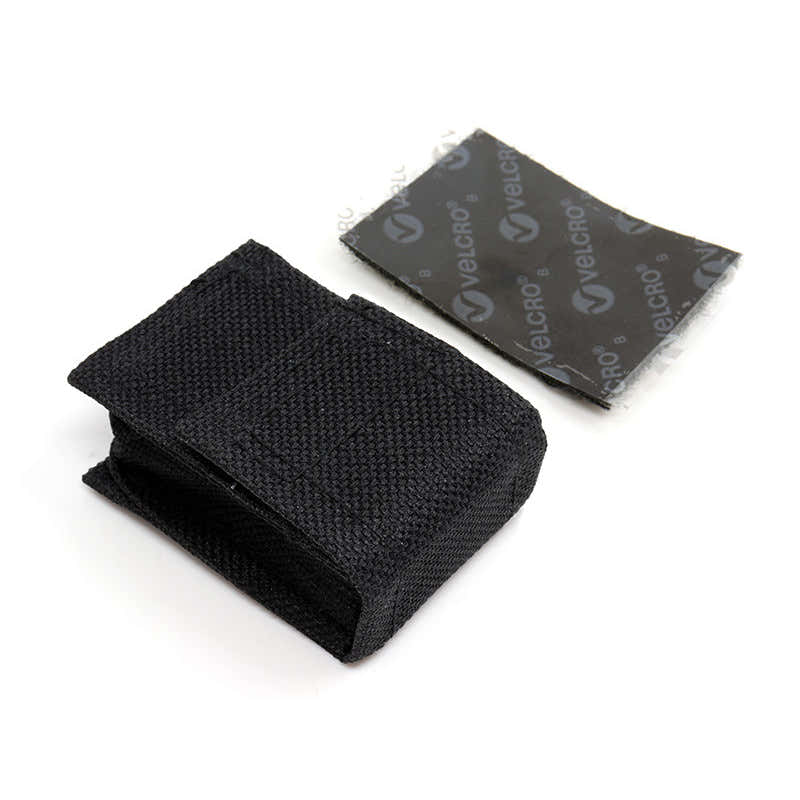 Custodia in tessuto per batteria 9V con velcro