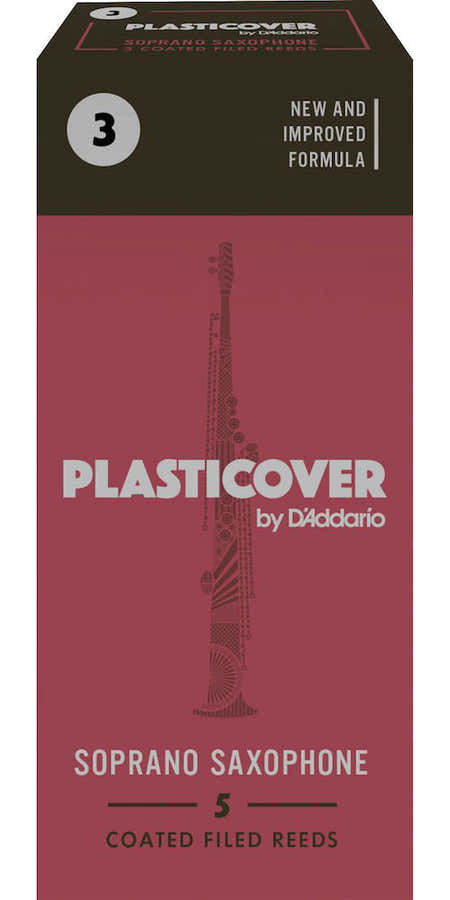 RICO PLASTICOVER SOPRANO SAXOPHONE REEDS 3
