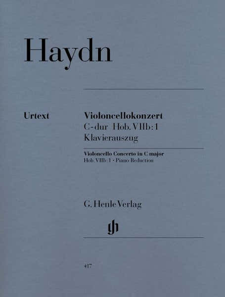Haydn J. - Concerto For Violoncello And Orchestra C Major Hob. Viib:1