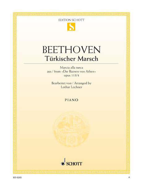 Beethoven - Turkish March C Major Op. 113/4 - Piano