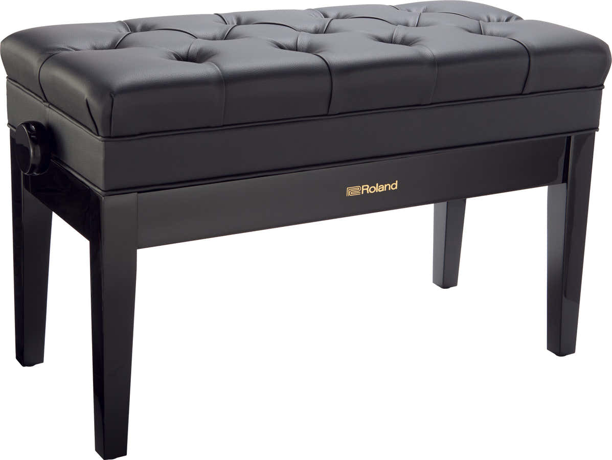 Panca doppia per tastiera RPB-D500 Nero lucido